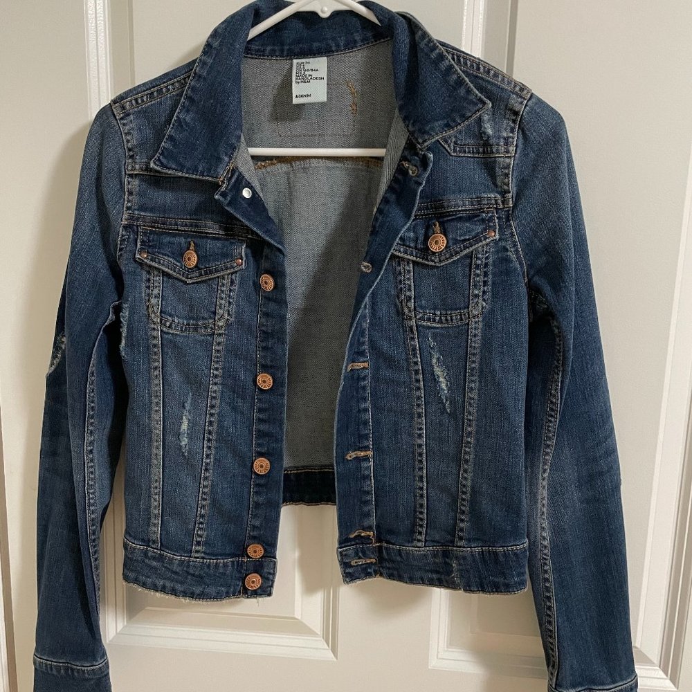 Almost brand new denim jacket